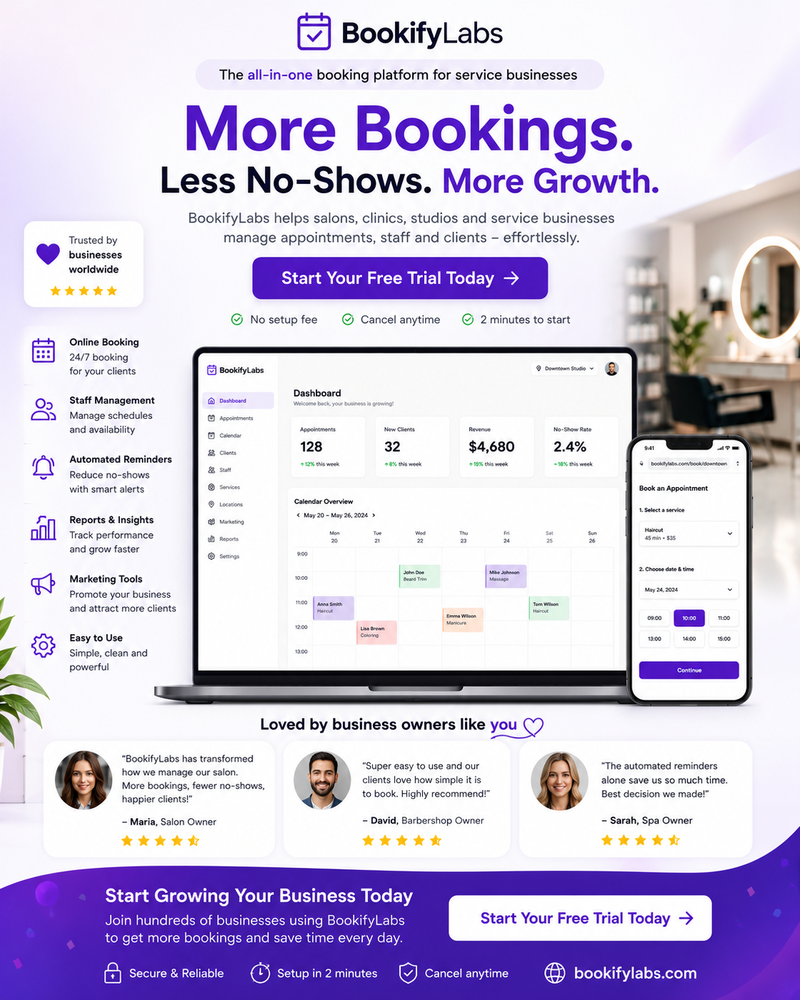 Best Scheduling Software for Small Businesses in 2026
